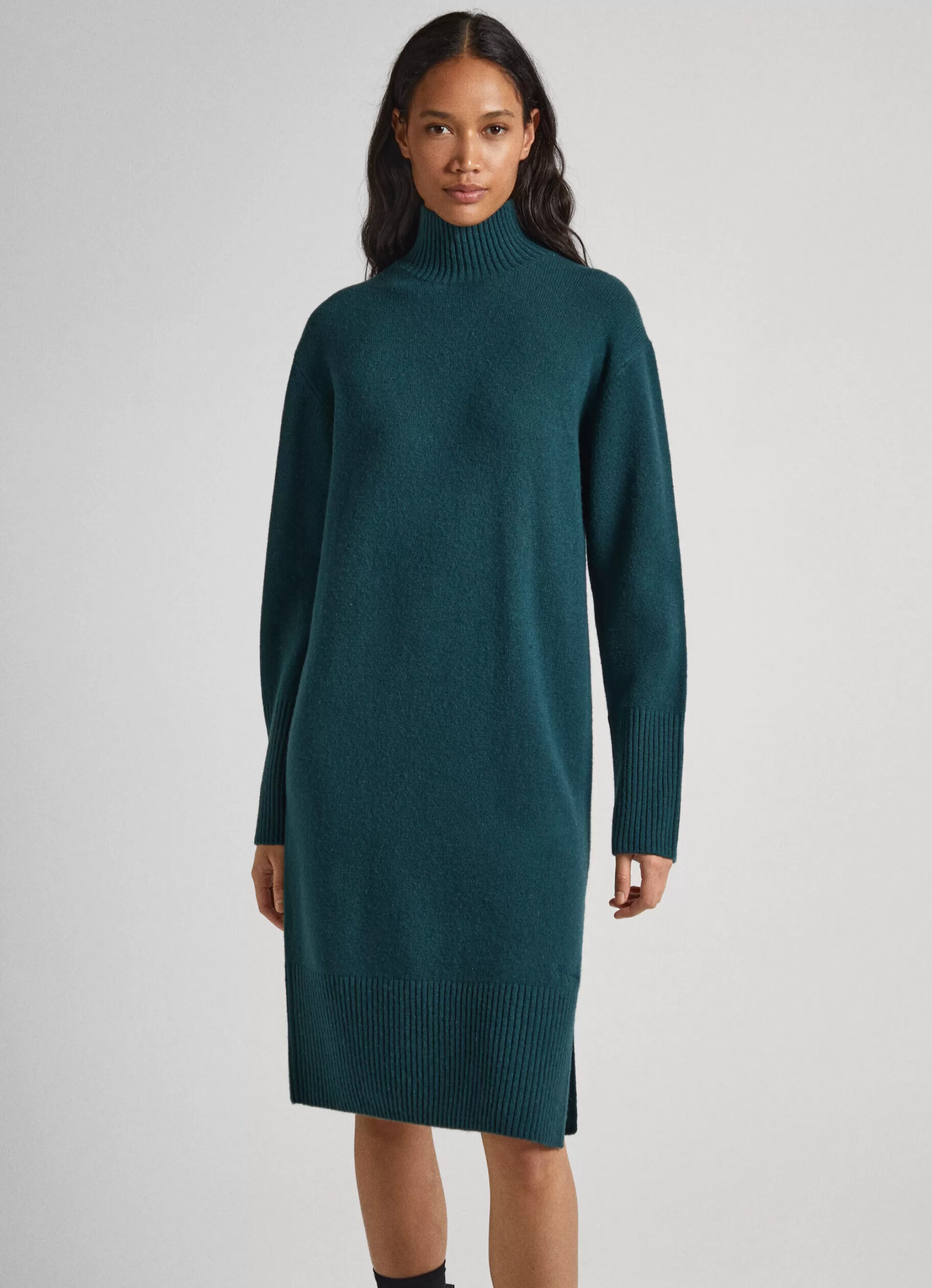 Mulher Pepe Jeans Vestidos E Macacões>Vestido Malha De La