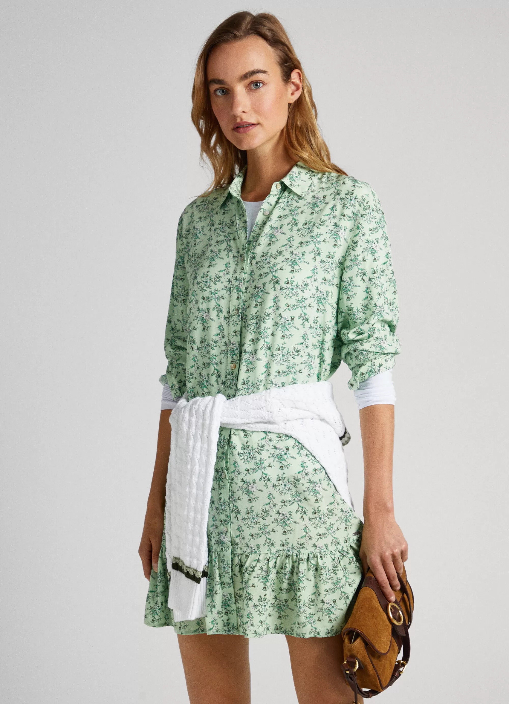 Mulher Pepe Jeans Vestidos E Macacões>Vestido Padrao Floral