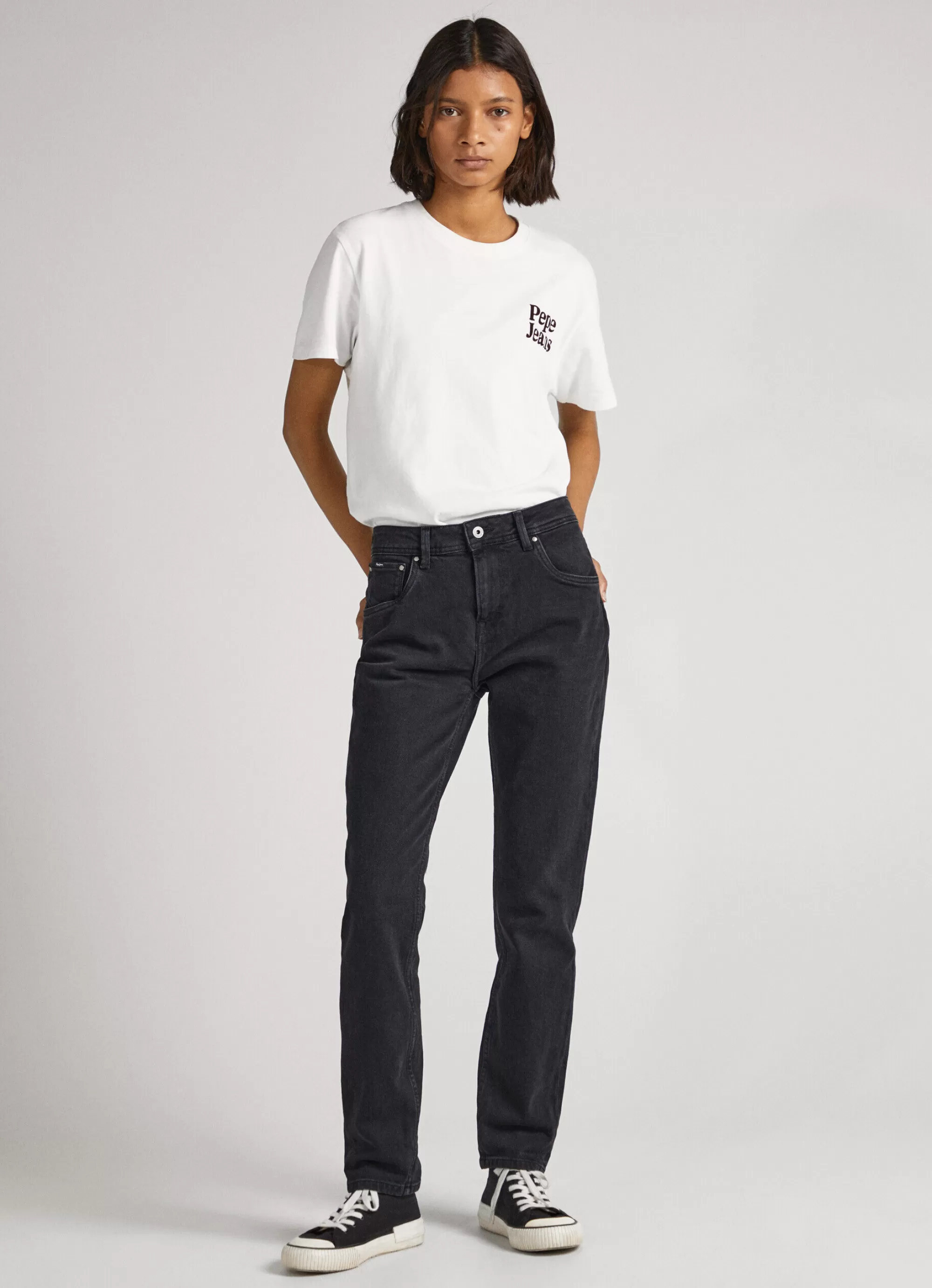 Mulher Pepe Jeans Trends>Violet Relaxed Fit High Waist Jean